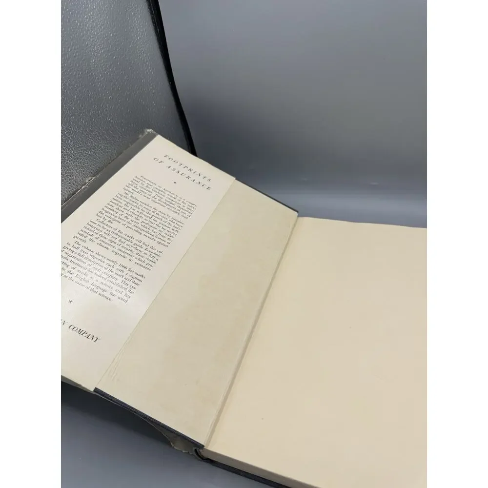Footprints of Assurance Alwin E Bulau 1953 Macmillan Insurance History HC